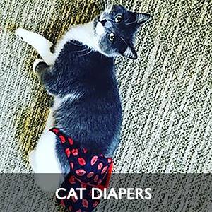 Barkertime Cat Diapers - Made in USA